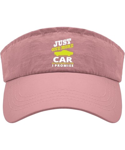 Sun Visors for Women justs one Mores car i Promise Caps, Sun Visor Hats for Men Visor Hat Cute Sun Protection Cap Pink $13.10...