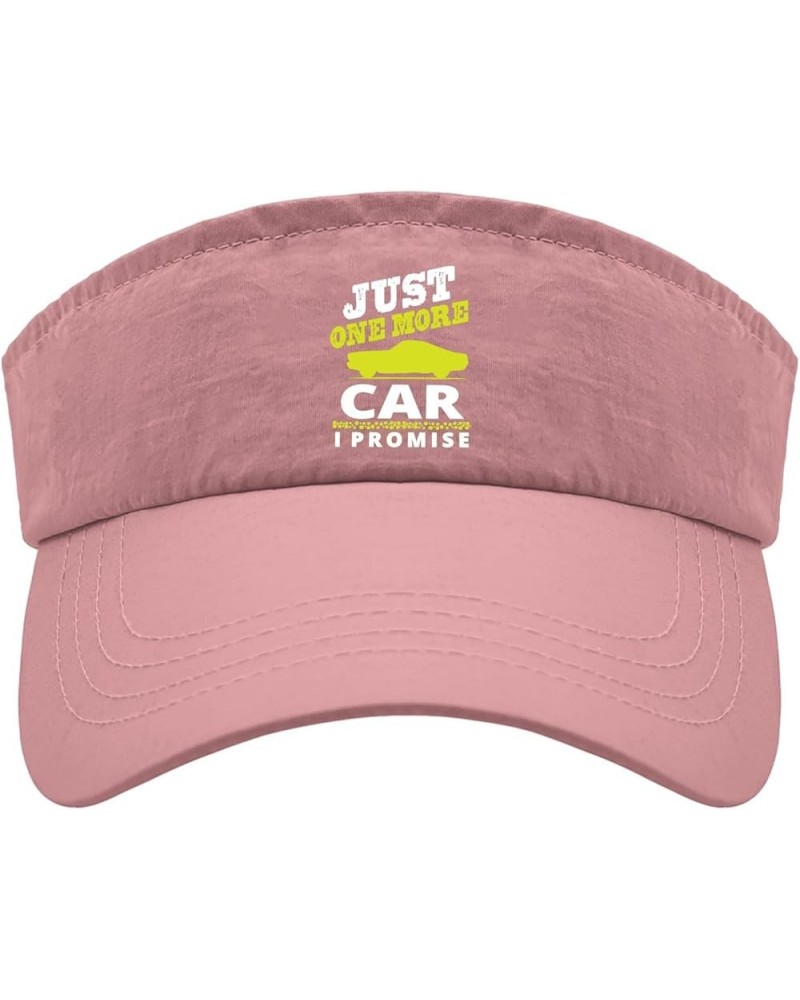 Sun Visors for Women justs one Mores car i Promise Caps, Sun Visor Hats for Men Visor Hat Cute Sun Protection Cap Pink $13.10...