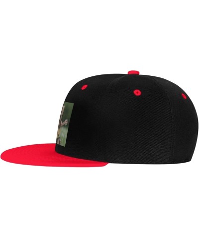 Cute Pig Snapback Hat for Men Women Baseball Cap Trucker Flat Bill Hats Dad Caps Red $10.91 Baseball Caps