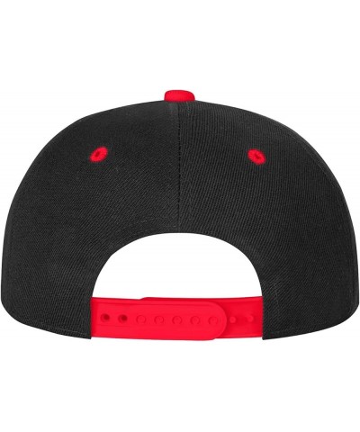 Cute Pig Snapback Hat for Men Women Baseball Cap Trucker Flat Bill Hats Dad Caps Red $10.91 Baseball Caps