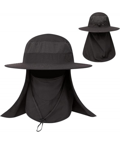 Sun hat Outdoor Sun Visor Sun hat Anti-UV Hiking Sun hat Quick Dry Fishing hat Army Green $9.96 Sun Hats