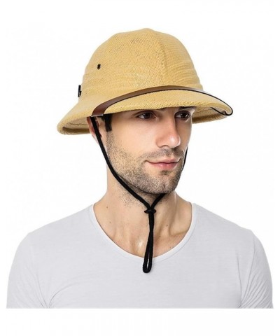 Summer Outing Equestrian Hat Horse Racing Hat Vietnam Helmet Sunscreen Outdoor Shade Straw Hat Black $22.60 Sun Hats