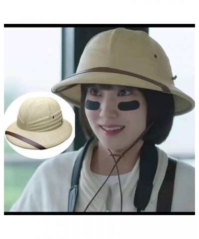 Summer Outing Equestrian Hat Horse Racing Hat Vietnam Helmet Sunscreen Outdoor Shade Straw Hat Black $22.60 Sun Hats