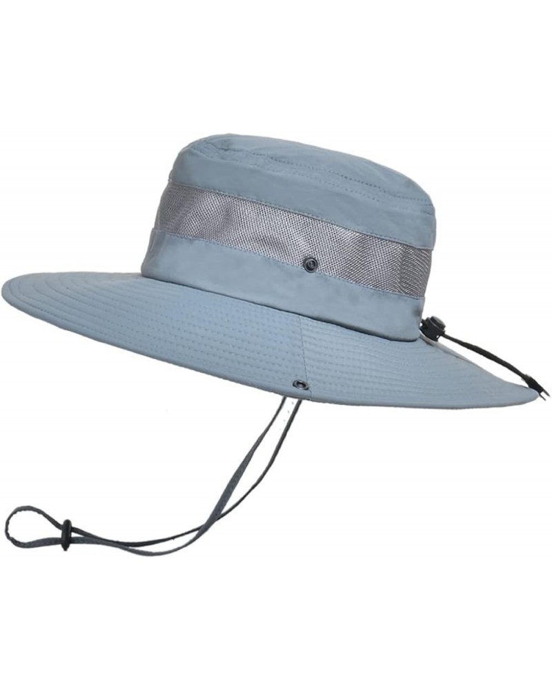 Bucket Sun Hat for Men Women Breathable Panama Summer Beach Hat Fishing Hunting Casual Sun Protection Boonie Cap Grey $15.59 ...