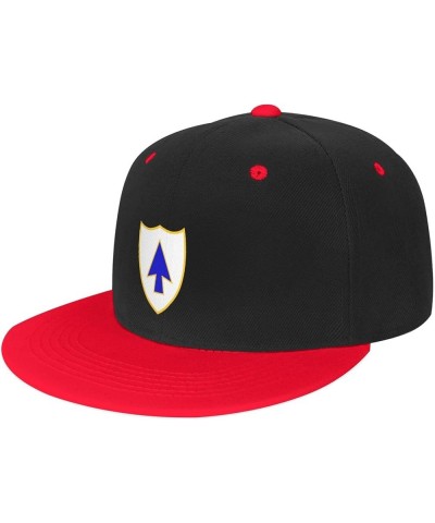 26th Inf DUI Baseball Cap for Men Women Snapback Hat Adjustable Flat Bill Hats Red $13.10 Baseball Caps