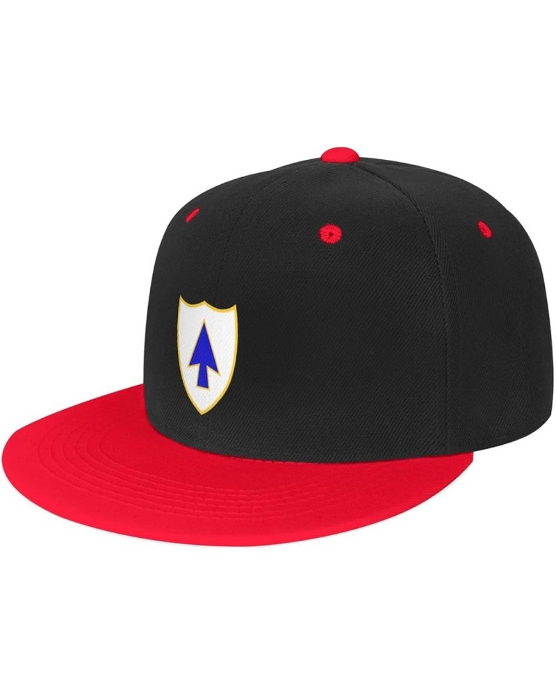 26th Inf DUI Baseball Cap for Men Women Snapback Hat Adjustable Flat Bill Hats Red $13.10 Baseball Caps