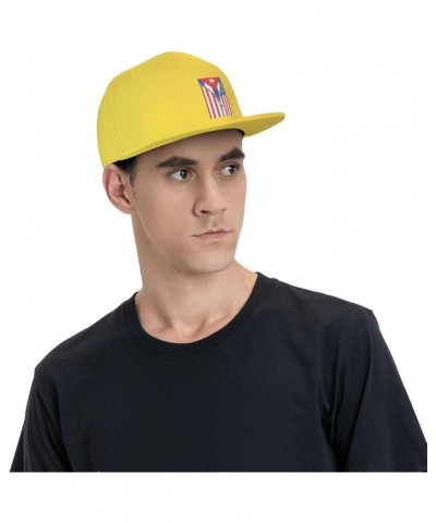 Snapback Baseball Cap USA Cuba Cuban Flag Hat Yellow $10.07 Baseball Caps