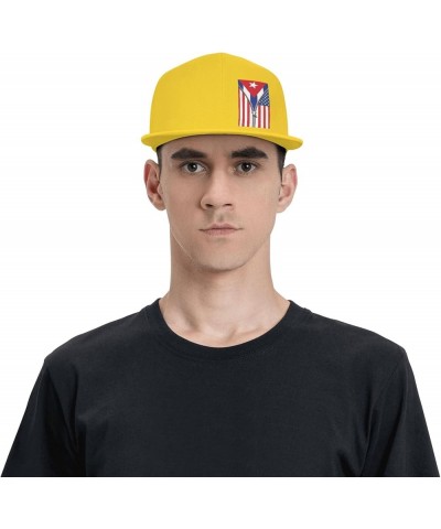 Snapback Baseball Cap USA Cuba Cuban Flag Hat Yellow $10.07 Baseball Caps