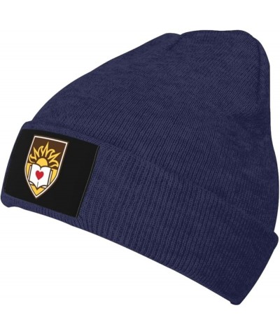 Lehigh University Logo Classic Warm Winter Knit Cap Fleece Lined Beanie Hat Navy Blue $11.87 Skullies & Beanies