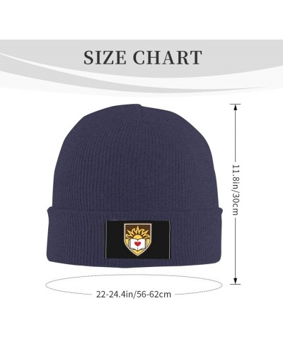 Lehigh University Logo Classic Warm Winter Knit Cap Fleece Lined Beanie Hat Navy Blue $11.87 Skullies & Beanies