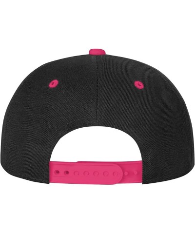 Cute Crows Snapback Hat for Men Women Baseball Cap Trucker Flat Bill Hats Dad Caps Pink $13.09 Baseball Caps