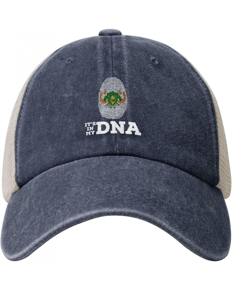 Coat of Arms of Niger It's in My DNA Baseball Cap for Women Mens Hats Retro Mesh Caps Dad Hat Navy Blue $10.27 Baseball Caps