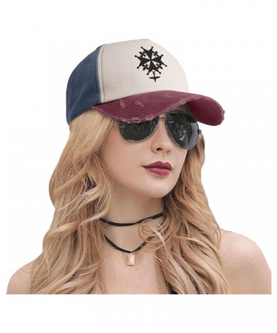 Huguenot Cross Upgrade Your Style with Funny Adjustable Cotton Baseball Caps for Men and Women $16.44 Baseball Caps