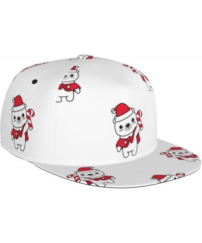 Merry Christmas Baseball Cap, Flat Brim Trucker Hat, Buckle Adjustable Merry Christmas10 $11.19 Baseball Caps