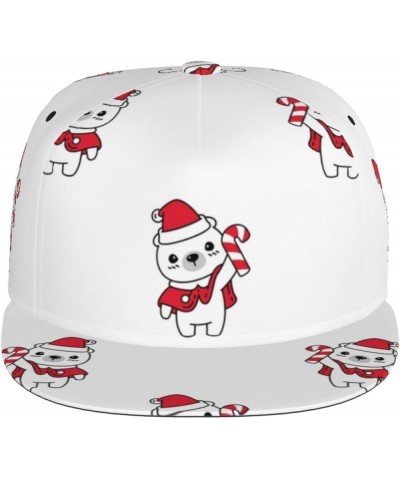 Merry Christmas Baseball Cap, Flat Brim Trucker Hat, Buckle Adjustable Merry Christmas10 $11.19 Baseball Caps