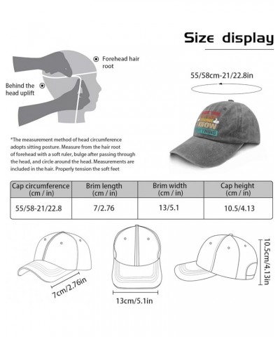 to Save Time Let's Just Assume I Know Everything Hat Funny Hats for Womens Mens Pigment Black Outdoor Pigment Gray $9.65 Cowb...