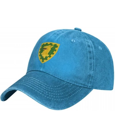 15th Military Police Brigade Flag Baseball Caps Denim Hats Fisherman's hat Knitted hat Blue $12.85 Baseball Caps