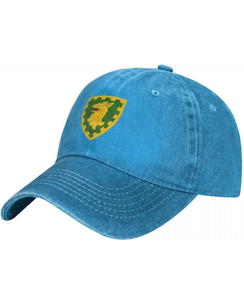 15th Military Police Brigade Flag Baseball Caps Denim Hats Fisherman's hat Knitted hat Blue $12.85 Baseball Caps