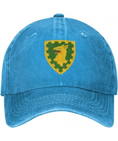 15th Military Police Brigade Flag Baseball Caps Denim Hats Fisherman's hat Knitted hat Blue $12.85 Baseball Caps