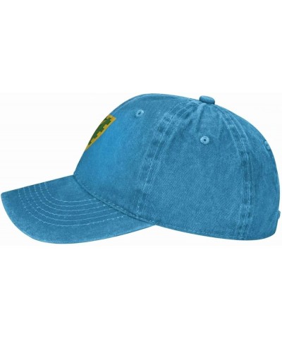 15th Military Police Brigade Flag Baseball Caps Denim Hats Fisherman's hat Knitted hat Blue $12.85 Baseball Caps