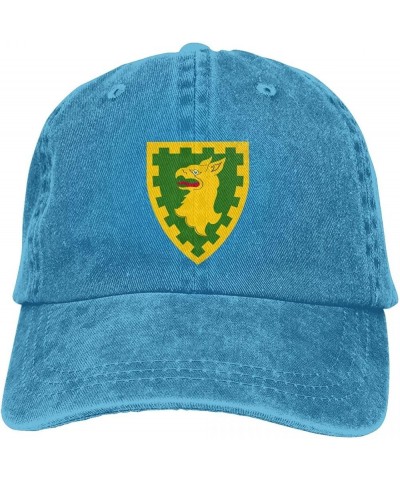 15th Military Police Brigade Flag Baseball Caps Denim Hats Fisherman's hat Knitted hat Blue $12.85 Baseball Caps