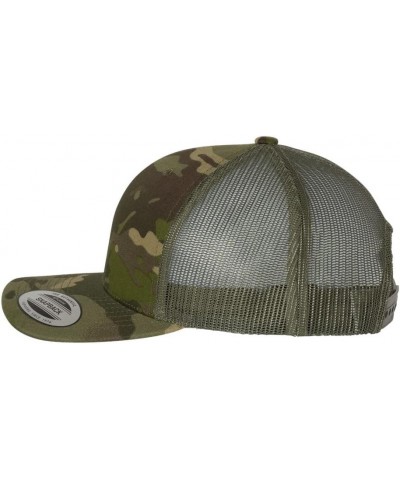 2009-14 Ford F150 Pickup Truck Fully Embroidered Yupoong 6606 Snapback Trucker Fitted Cap Multicam Tropic $16.41 Baseball Caps