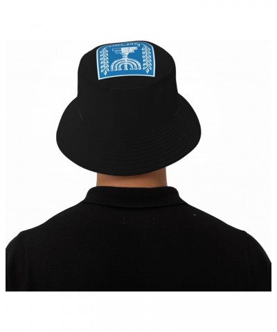 Bucket Hat Emblem of Israel Fisherman's Cap Men and Women. Sun Hats Black $15.42 Bucket Hats