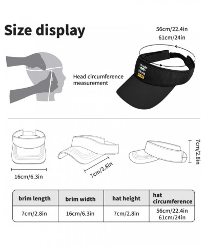 I'm Here for The Field Trip Hats Sun Visor for Adult Sun Visors Packable Sports Visor Caps $9.24 Visors