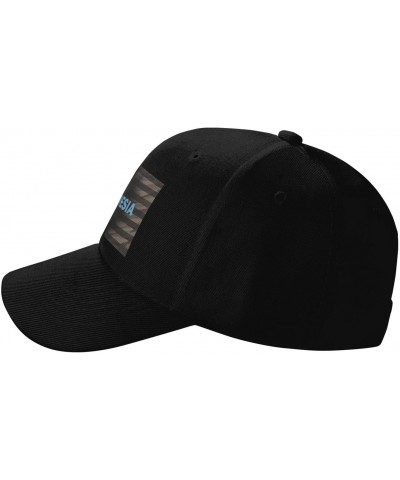 Micronesia Flag Micronesian Text Word Art Classic Duckbill Caps for Stylish Sun Protection Black $14.86 Baseball Caps