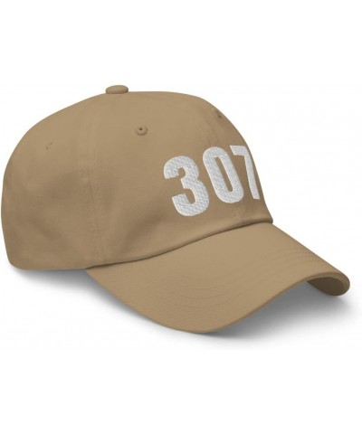 307 Hat Wyoming Hat Mobile Telephone Area Code 307 Dad Cap Embroidered Dad Hat Baseball Cap Khaki $21.79 Baseball Caps