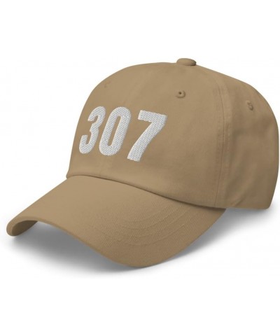 307 Hat Wyoming Hat Mobile Telephone Area Code 307 Dad Cap Embroidered Dad Hat Baseball Cap Khaki $21.79 Baseball Caps