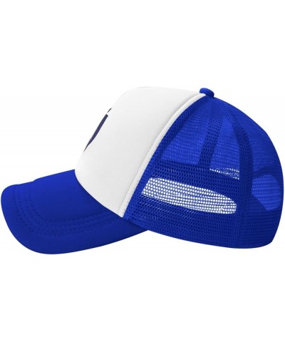 Crown Lion Belize Flag Mesh Baseball Cap Blue $9.65 Baseball Caps