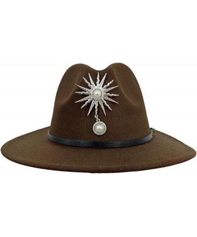 Men's and Women's Spring Fedora Hat Sun Hat Accessories Jazz Hat 16 $17.22 Fedoras