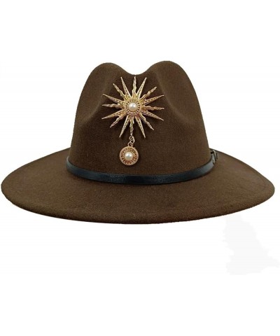 Men's and Women's Spring Fedora Hat Sun Hat Accessories Jazz Hat 16 $17.22 Fedoras