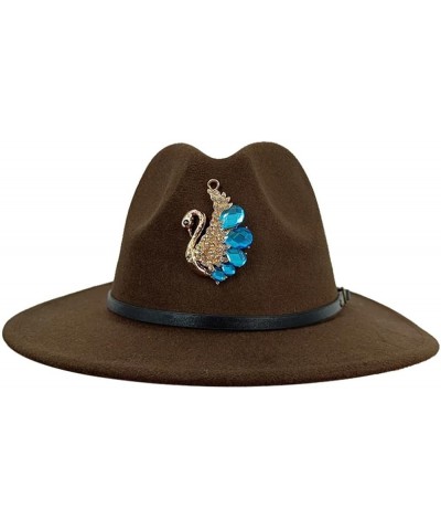 Men's and Women's Spring Fedora Hat Sun Hat Accessories Jazz Hat 16 $17.22 Fedoras