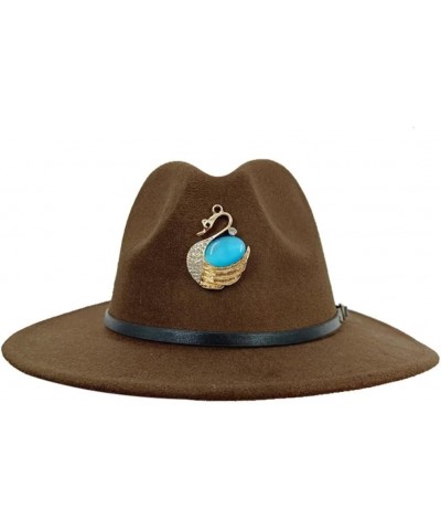 Men's and Women's Spring Fedora Hat Sun Hat Accessories Jazz Hat 16 $17.22 Fedoras