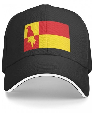 Westerbork vlag Sandwich Hat Adjustable Baseball Cap Black Black $13.24 Baseball Caps