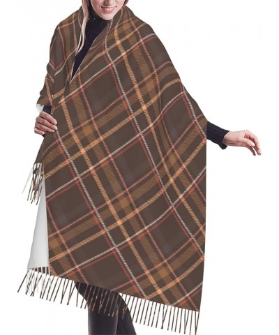 Flannel-Illustration Cashmere Fringe Scarf Autumn And Winter Scarves The Most Soft Classic 9 $16.51 Scarves