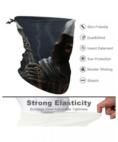 Neck Gaiter Grim-Reaper Breathable Face Mask Sun Cooling Scarf for Men Women UV Protection Face Cover for Skiing Hiking Cycli...