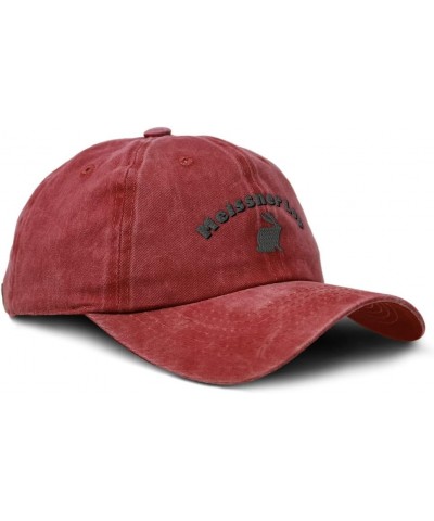 Soft Washed Baseball Cap Meissner Lop Farm and Domesticated Animals Cotton Dad Hats for Men & Women Red Design Only $15.11 Ba...