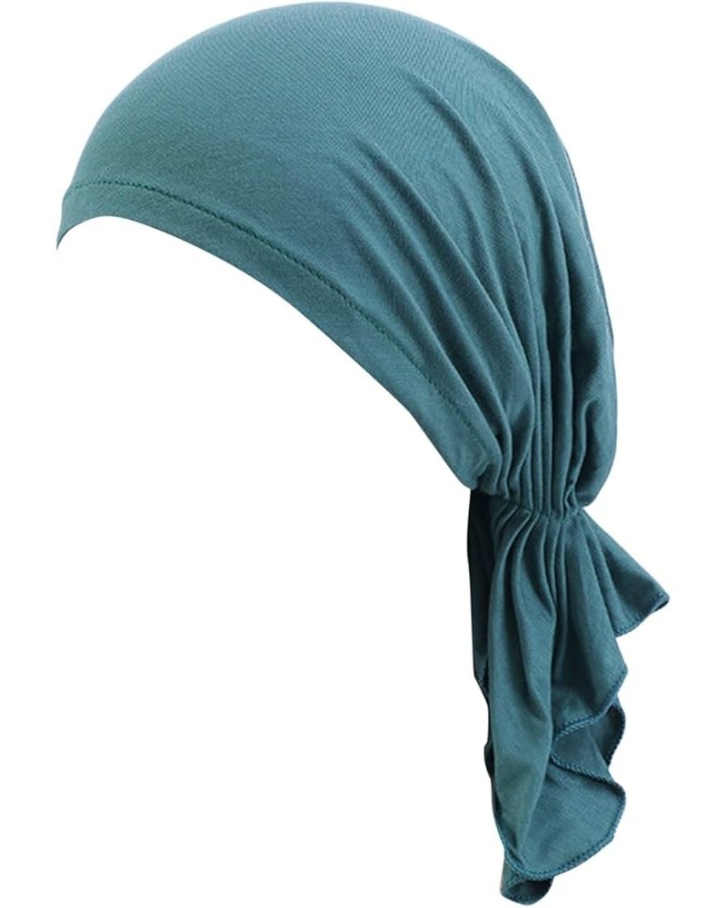 Women's Cotton Turban Head Wrap Cancer Chemo Cap Headwear Cap Bonnet Hair Loss Hat Gifts Christmas Thanksgiving Green $6.51 S...