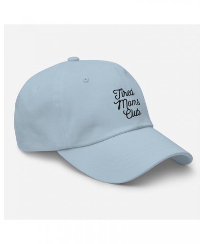 Tired Moms Club Dad hat Light Blue $15.30 Baseball Caps