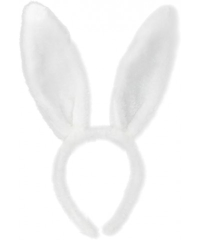 Plush Bunny Ears Headband Pink Easter Bunny Cosplay Photo Props Easter Bunny Costume Accessories for Kids and Adults White $6...