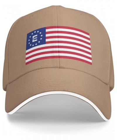 Flag of The Enclave Fallout Sandwich Hat Adjustable Baseball Cap Black Natural $11.48 Baseball Caps