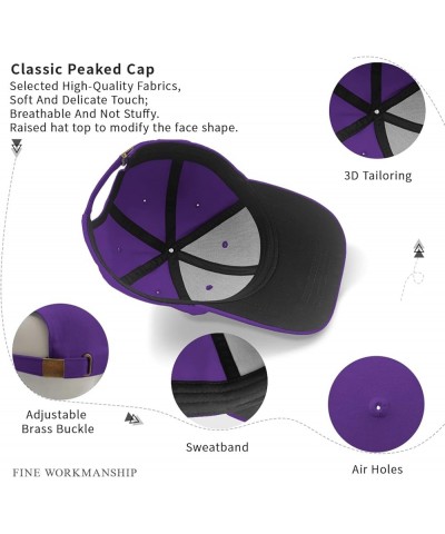 hat Sunset Womens Baseball hat Happy dad hat Gifts for Grandma Golf Cap Purple $9.75 Baseball Caps