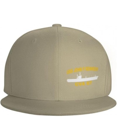 USS John F Kennedy CVA 67 Flag-Denim Hats Cowboy Knit hat Baseball Caps Fisherman's hat Natural $14.61 Baseball Caps