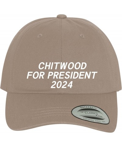 Chitwood for President 2024 - Comfortable Dad Hat Baseball Cap Khaki $10.52 Baseball Caps