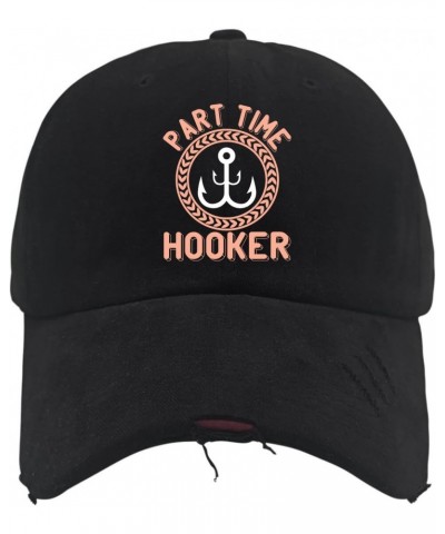 Part Time Hooker Sun Hat Mens Running Hat AllBlack Hiking Hat Women Gifts for Girlfriends Sun Hat $10.06 Sun Hats