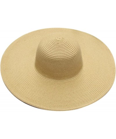 Sun Hats for Women Foldable Wide Birm Boonie Hat Adjustable Fishing Hiking Hat Gifts Birthday Easter Beige $6.09 Sun Hats