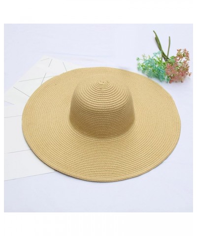 Sun Hats for Women Foldable Wide Birm Boonie Hat Adjustable Fishing Hiking Hat Gifts Birthday Easter Beige $6.09 Sun Hats